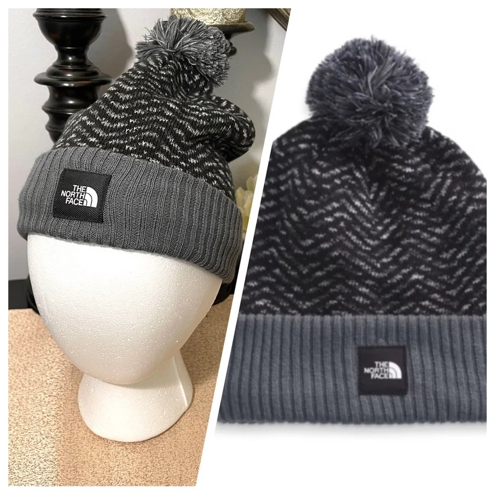NWT The North Face Unisex Kids Youth/Junior Pom Beanie Hat